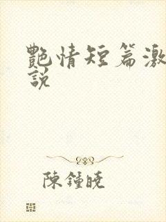 艳情短篇激情小说封面
