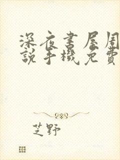 深夜书屋周泽小说手机免费阅读全文