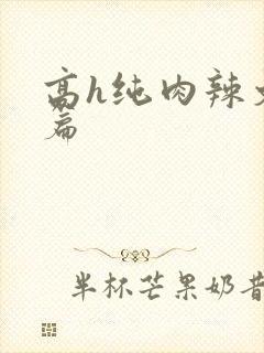 高h纯肉辣文短篇