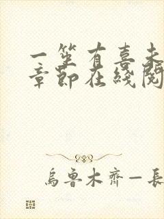 一笙有喜未删减章节在线阅读封面