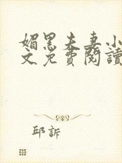 媚黑夫妻小说全文免费阅读最新章节封面