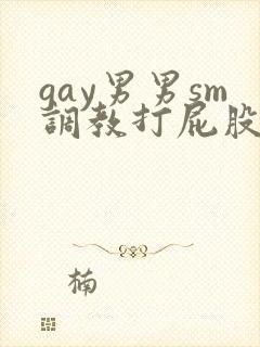 gay男男sm调教打屁股惩罚