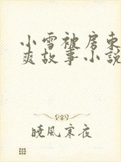 小雪被房东的好爽故事小说