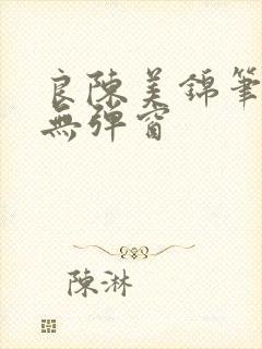 良陈美锦笔趣阁无弹窗封面