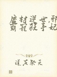 废材逆世,邪王霸宠杀手妃