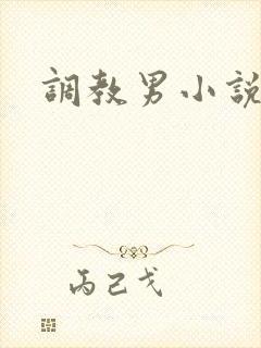 调教男小说高h封面