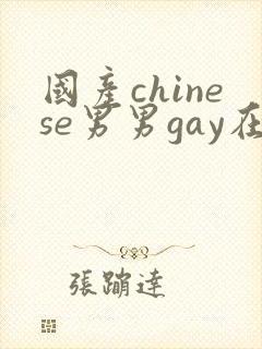 国产chinese男男gay在线观看封面