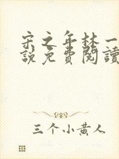 宋之年林一棠小说免费阅读最新章节