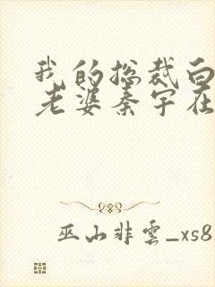 我的总裁白富美老婆秦宇在线小说免费