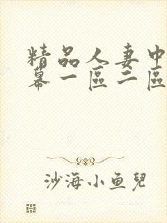 精品人妻中文字幕一区二区三区封面