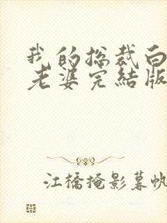 我的总裁白富美老婆完结版