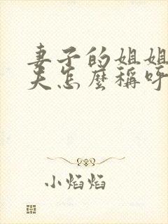 妻子的姐姐的丈夫怎么称呼