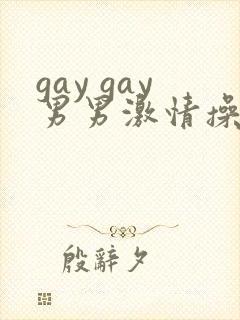gay gay男男激情操操