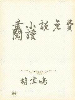 黄小说免费在线阅读