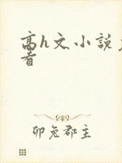 高h文小说免费看封面