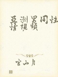 亚洲男同性恋激情视频