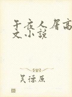 午夜人屠高辣h文小说