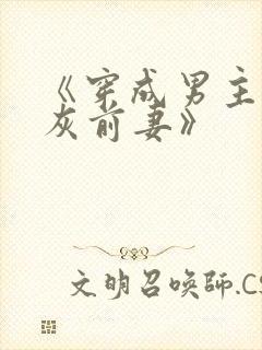 《穿成男主的炮灰前妻》