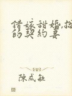 错嫁甜婚,总裁的契约妻封面