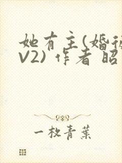 她有主(婚后1V2) 作者 昭愿