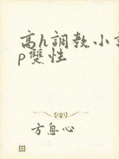 高h调教小说np双性封面