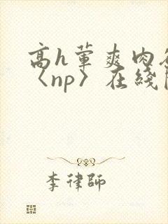 高h荤爽肉欲文〈np〉在线阅读