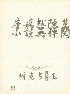 唐嫣然陈万里的小说无弹阅读