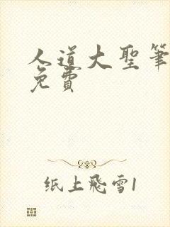 人道大圣笔趣阁免费封面