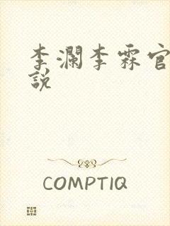 李澜李霖官场小说