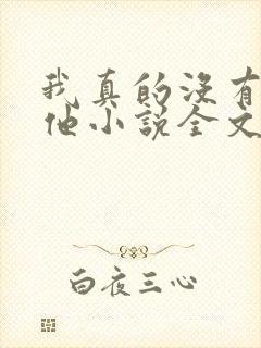 我真的没有引诱他小说全文免费阅读笔趣阁