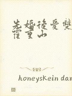 先婚后爱双男主霍重山封面