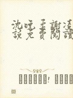 沈晚柔谢凌安小说免费阅读最新章节