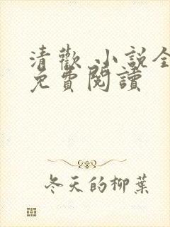 清欢 小说全文免费阅读