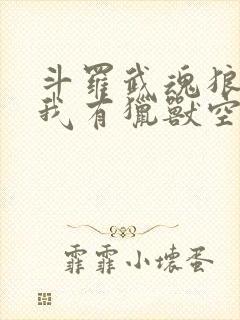 斗罗武魂狼牙棒我有猎兽空间免费阅读