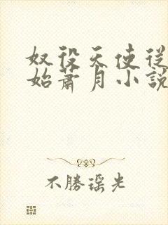 奴役天使从彦开始萧月小说免费阅读封面