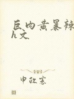 巨肉黄暴辣文高h文