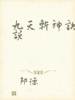 九天斩神诀l小说