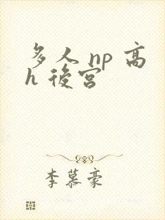 多人 np 高h 后宫