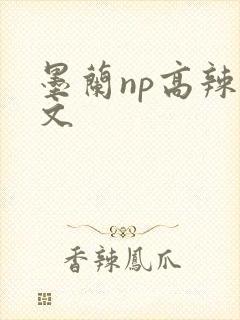 墨兰np高辣h文