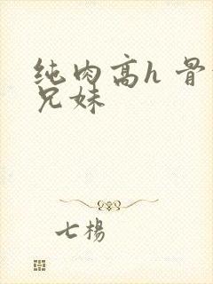 纯肉高h 骨科兄妹