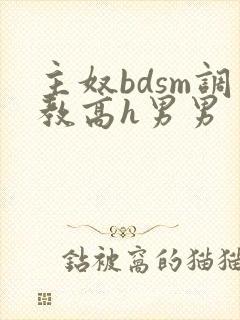 主奴bdsm调教高h男男