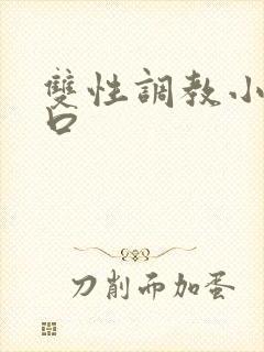 双性调教小说重口封面