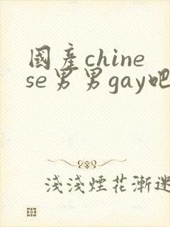 国产chinese男男gay吧