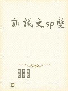 训诫文sp双男