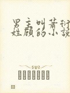 男主叫萧衍女主姓顾的小说