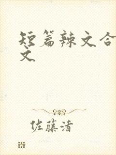 短篇辣文合集h文