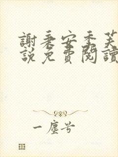 谢秉安季芙卿小说免费阅读最新章节