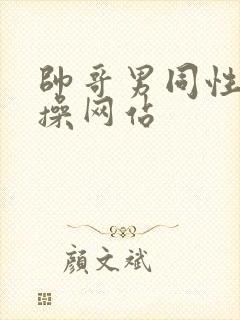 帅哥男同性恋互操网站