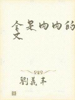 全是肉肉的小h文