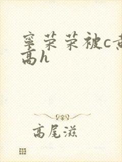 宁荣荣被c黄文高h